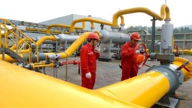 إنتاج الغاز الطبيعي في الصين