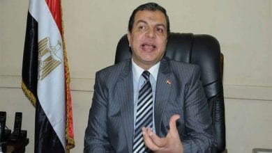 وزير اقوى العاملة محمد سعفان