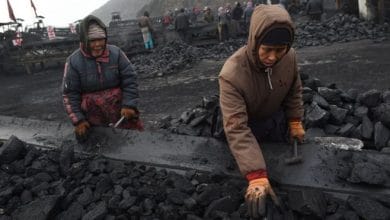 صورة انخفاض نمو إنتاج الفحم في الصين الشهر الماضي