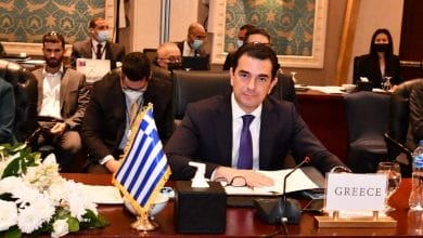 وزير الطاقة اليوناني يقدم الشكر للحكومة المصرية: الاجتماع الوزاري السادس لغاز شرق المتوسط فرصة لمناقشة التحديات