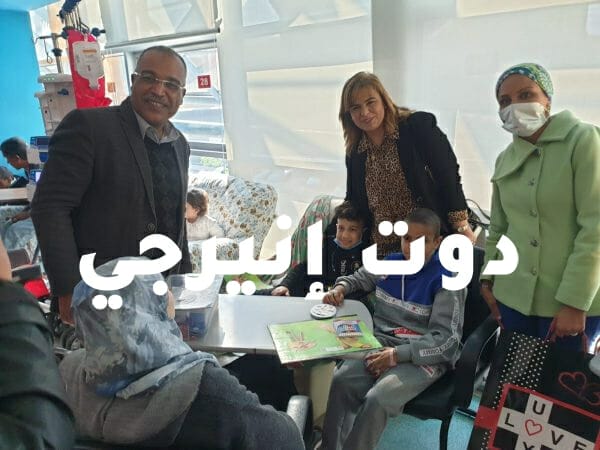 بالصور: جبران ومحي الدين و صابر في زيارة لدعم مستشفي السرطان ٥٧٣٥٧