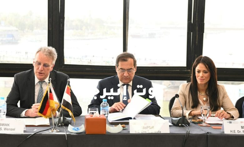 وزير البترول يشارك في الاجتماع الأول للجنة التنظيمية العليا للتعاون بين مصر وألمانيا في مجالات الطاقة والهيدروجين