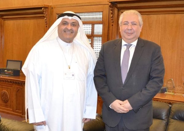 الأمين العام لمنظمة (أوابك) يستقبل سفير جمهورية مصر العربية لدى دولة الكويت
