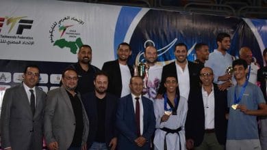 الزهور يحصد كأس المركز الثاني ببطولة الأندية العربية للتايكوندو -17 سنة
