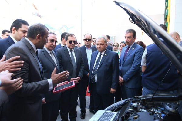 بالصور وزير البترول يفتتح محطة جديدة ل " كارجاس " بالاسكندرية