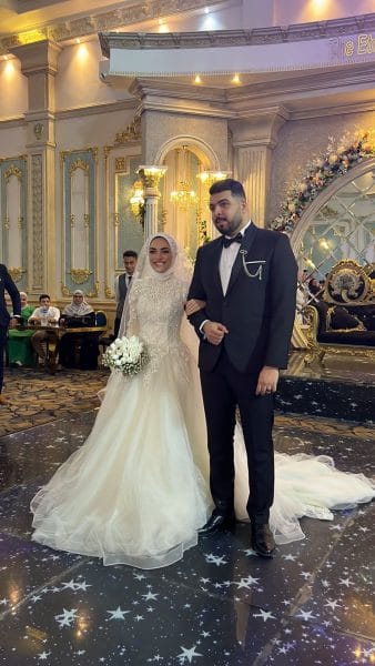 دوت انيرجي تهنئ العروسين احمد وهدير بمناسبة الزفاف السعيد