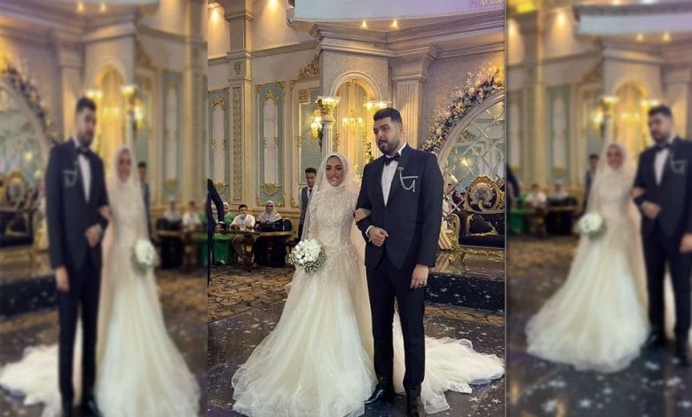 دوت انيرجي تهنئ العروسين احمد وهدير بمناسبة الزفاف السعيد