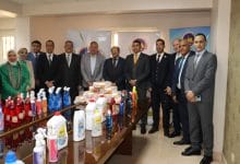 مصر للبترول تقيم معرض لمنتجات الزيوت والكيماويات بشركة الامل للبترول|صور